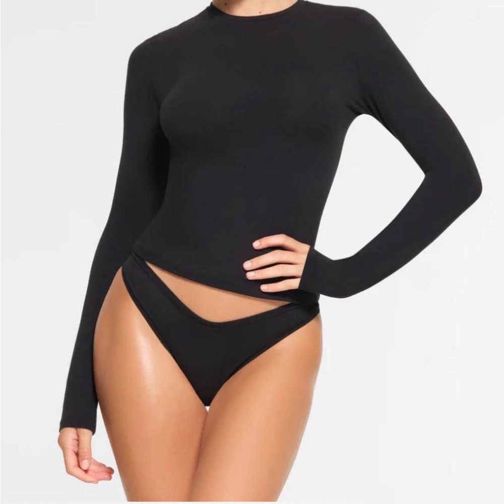 ❗️SOLD❗️Cotton Jersey Long Sleeve T-shirt Soot